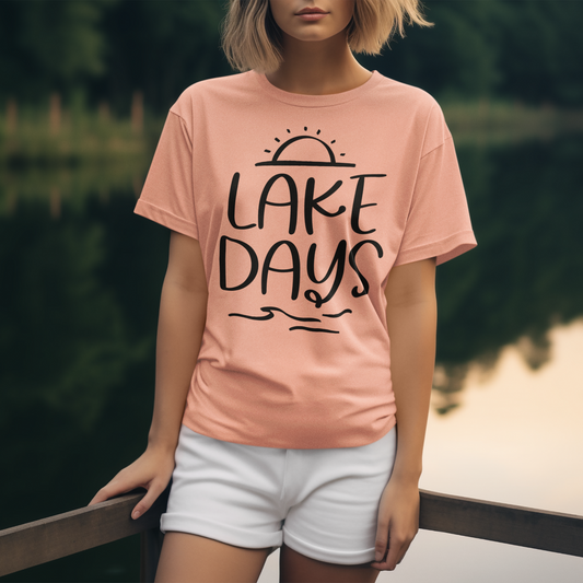 Lake Days SVG Digital Download Design File