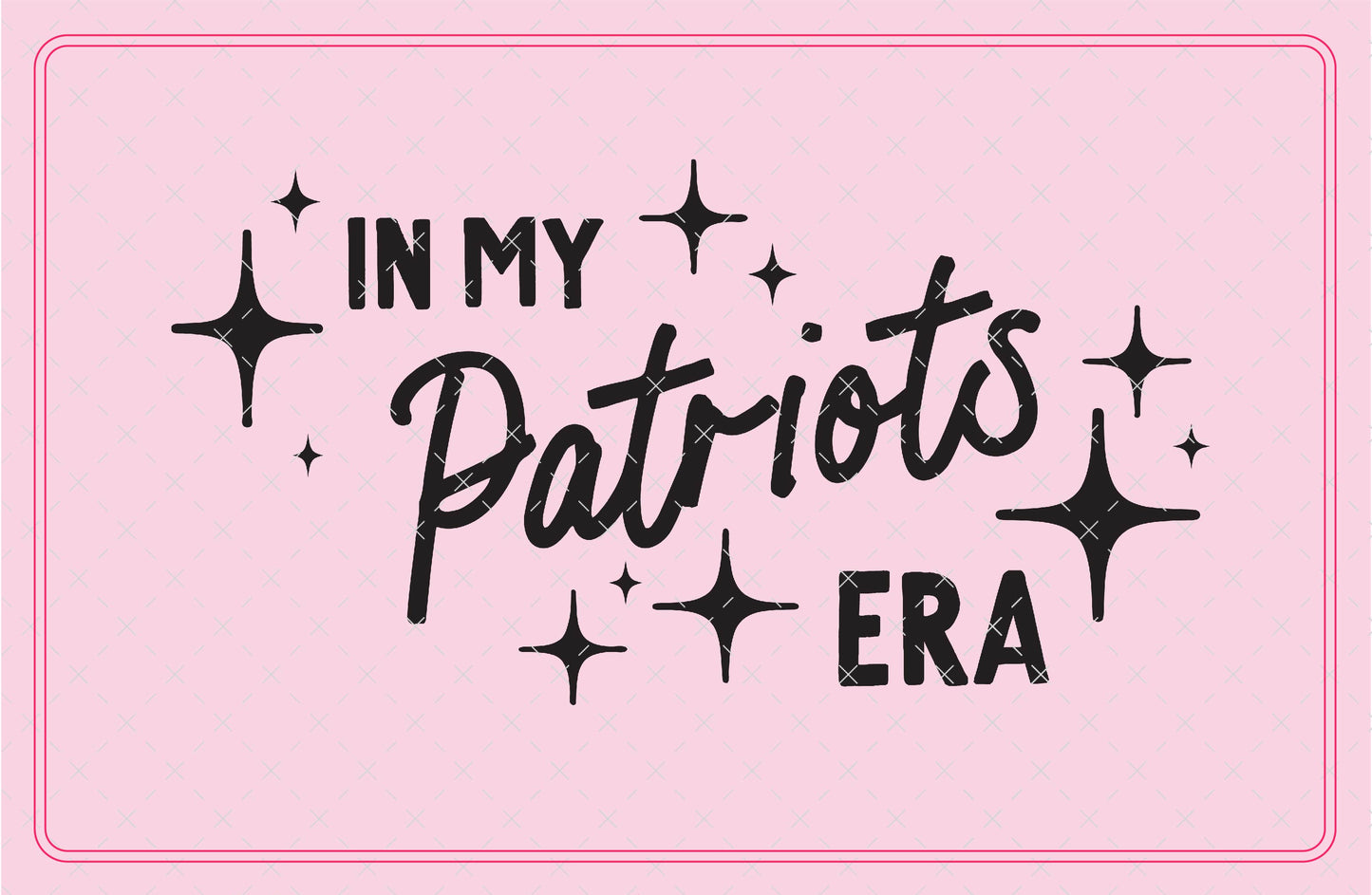 In My Patriots Era Mascot SVG Digital Download Design File
