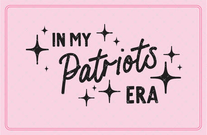In My Patriots Era Mascot SVG Digital Download Design File
