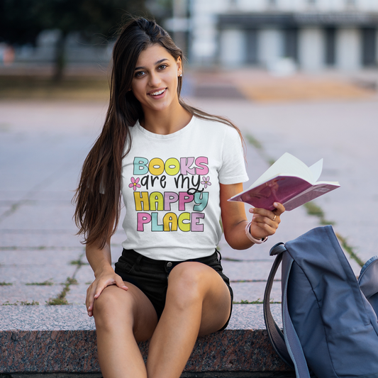 Books Are My Happy Place SVG Digital Download Design File