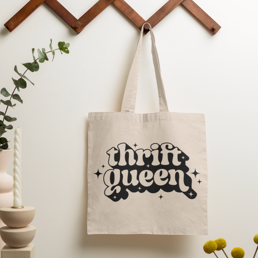 Thrift Queen SVG Digital Download Design File