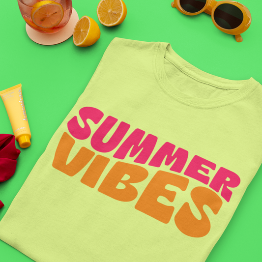 Summer Vibes Retro SVG Digital Download Design File