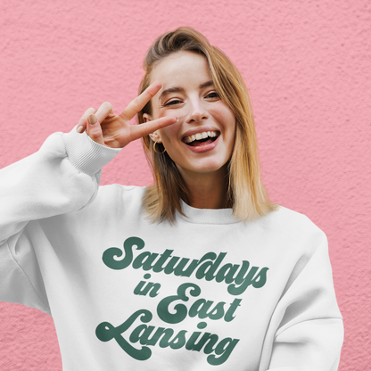 Saturdays in East Lansing Michigan State SVG Digital Download Design File