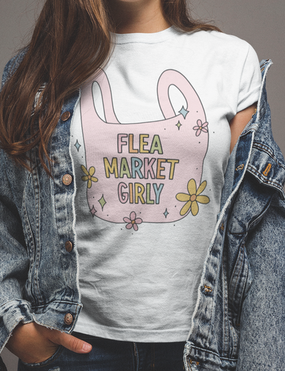 Flea Market Girly PNG Digital Download Design File