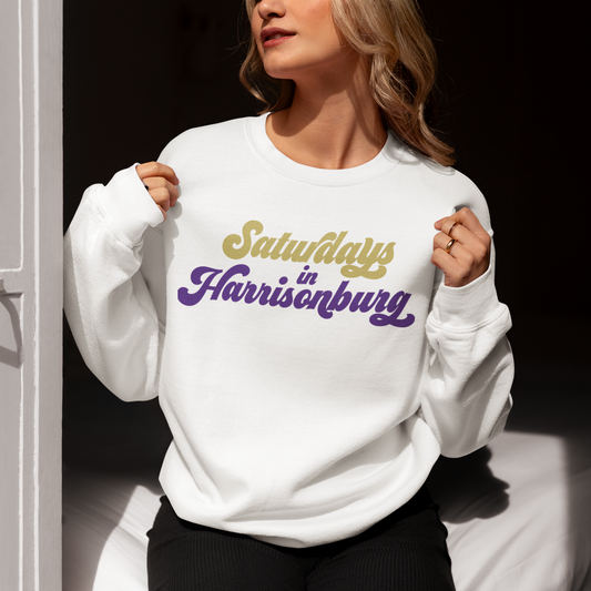 Saturdays in Harrisonburg James Madison SVG Digital Download Design File