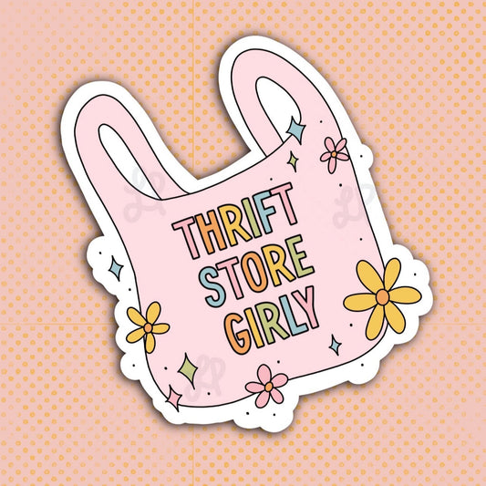 Thrift Store Girly PNG Digital Download Design File