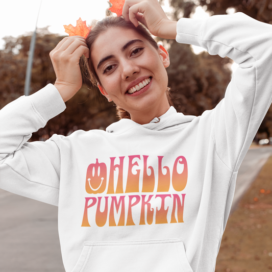 Hello Pumpkin SVG Digital Download Design File