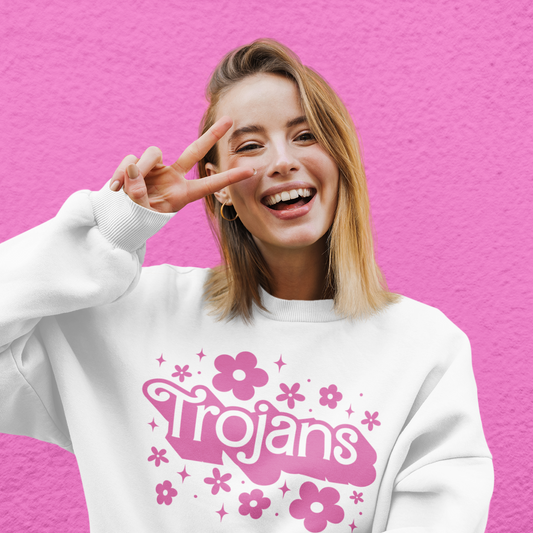 Trojans Mascot Barbie SVG Digital Download Design File