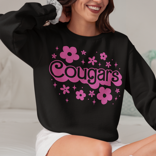 Cougars Mascot Barbie SVG Digital Download Design File