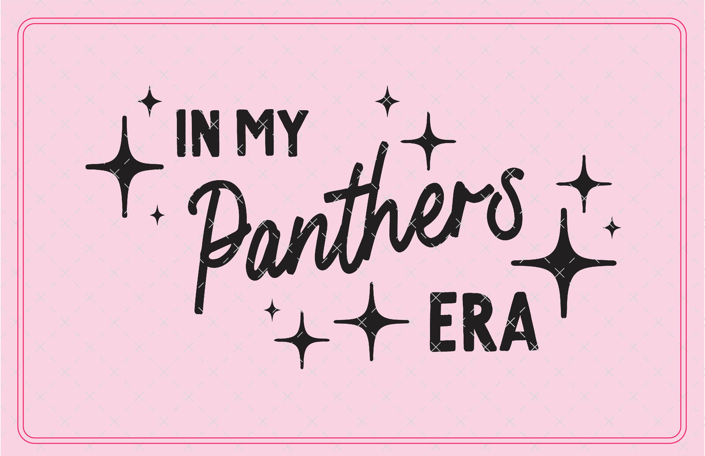 In My Panthers Era Mascot SVG Digital Download Design File