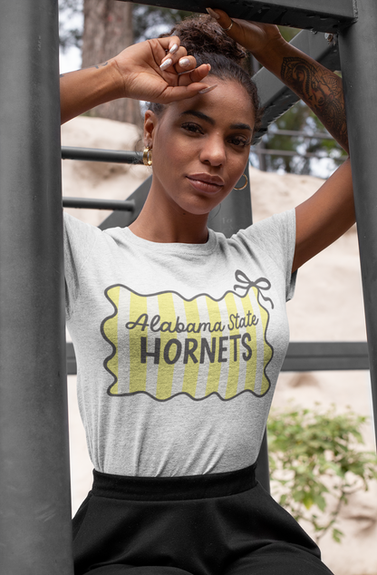 Alabama State Hornets Striped SVG Digital Download Design File