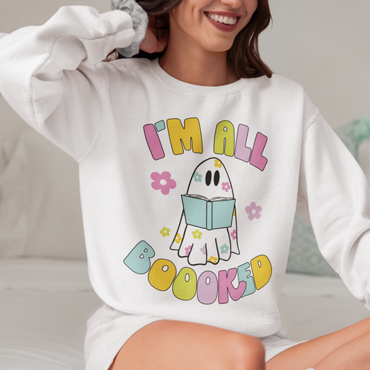 I’m All Boooked SVG Digital Download Design File