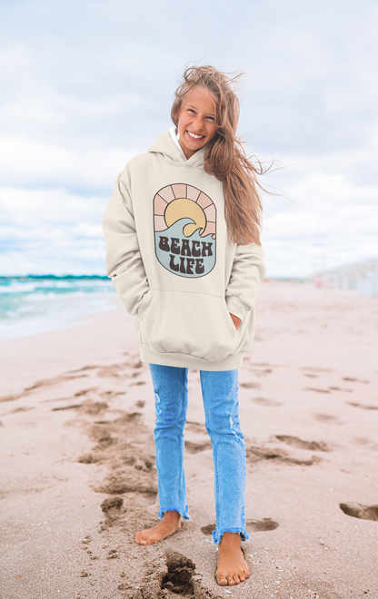 Beach Life Hoodie Design SVG File