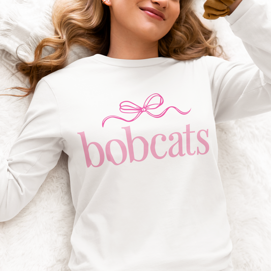 Bobcats Bow Mascot SVG Digital Download Design File
