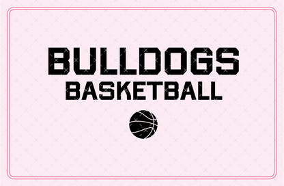 Bulldogs Basketball SVG Digital Download Design File