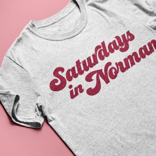 Saturdays in Norman Oklahoma SVG Digital Download Design File