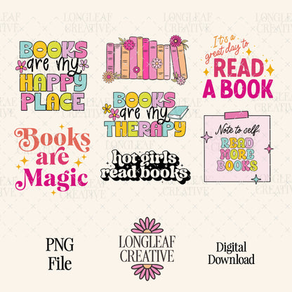 Bookish SVG Bundle 3