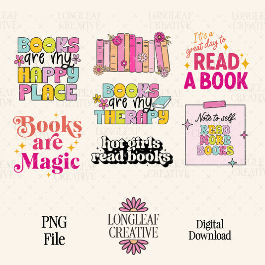 Bookish SVG Bundle 3
