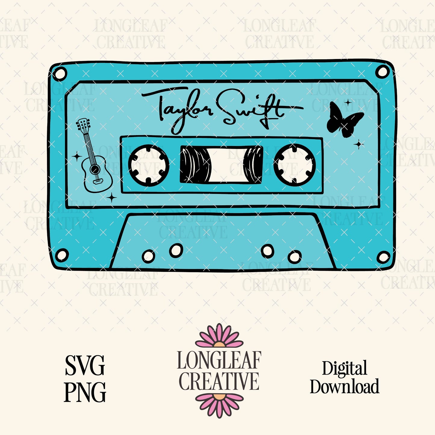 Taylor Swift Debut Mixtape SVG Digital Download Design File