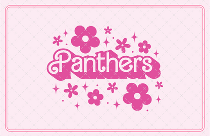 Panthers Mascot Barbie SVG Digital Download Design File