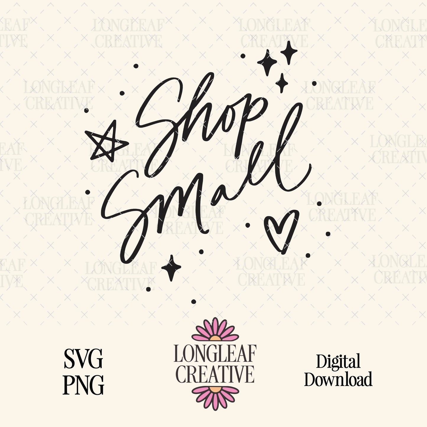Shop Small Handlettered SVG Digital Download Design File