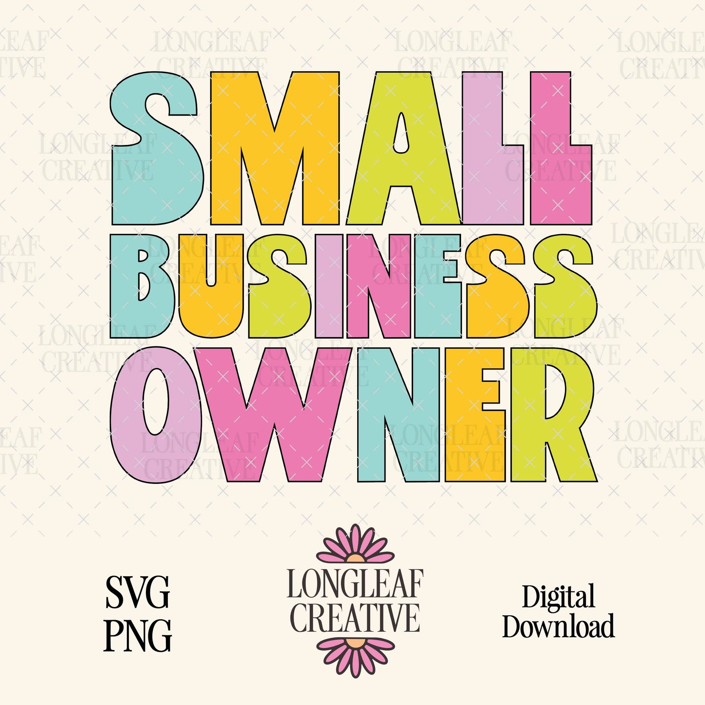 Small Business Owner Cute SVG Digital Download Design File