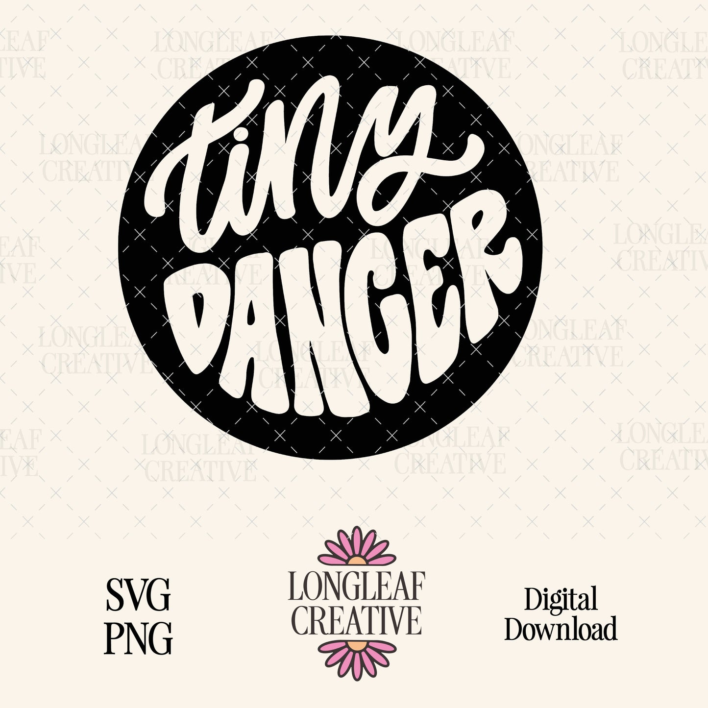 Tiny Dancer Digital Download Design File