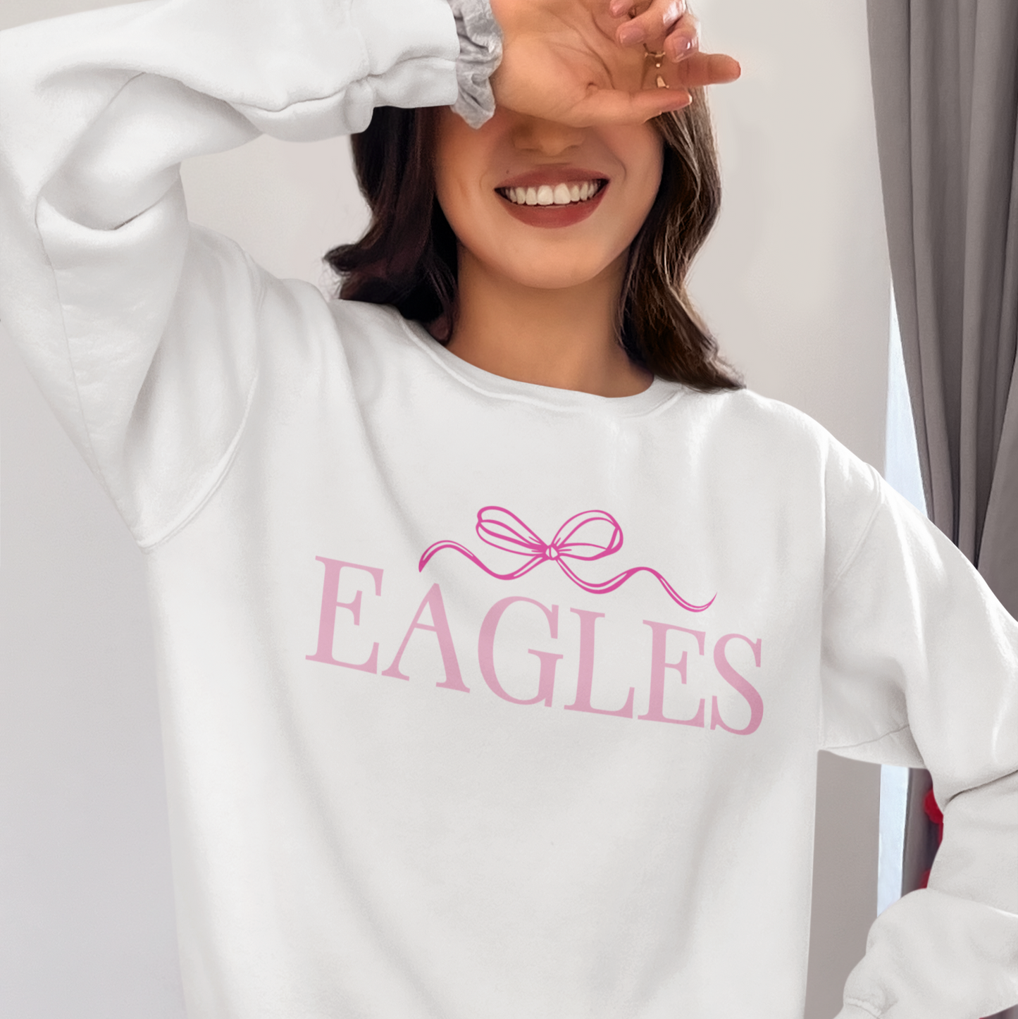 Eagles Bow Mascot SVG Digital Download Design File
