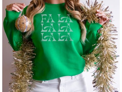 Fa La La La La Retro Holiday Christmas SVG Digital Download Design File