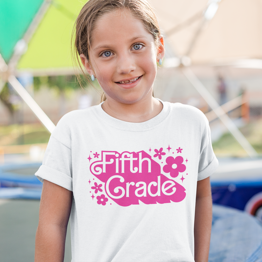 Fifth Grade Barbie SVG Digital Download Design File