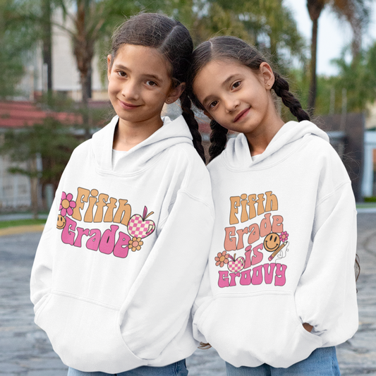 Fifth Grade is Groovy PNG Digital Download Design File