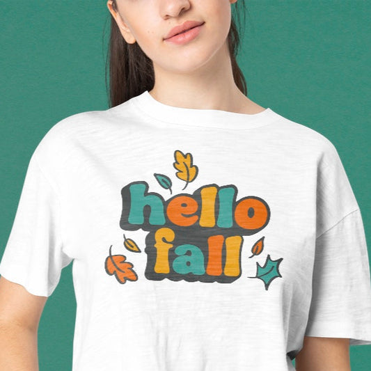 Hello Fall Digital Download Design File