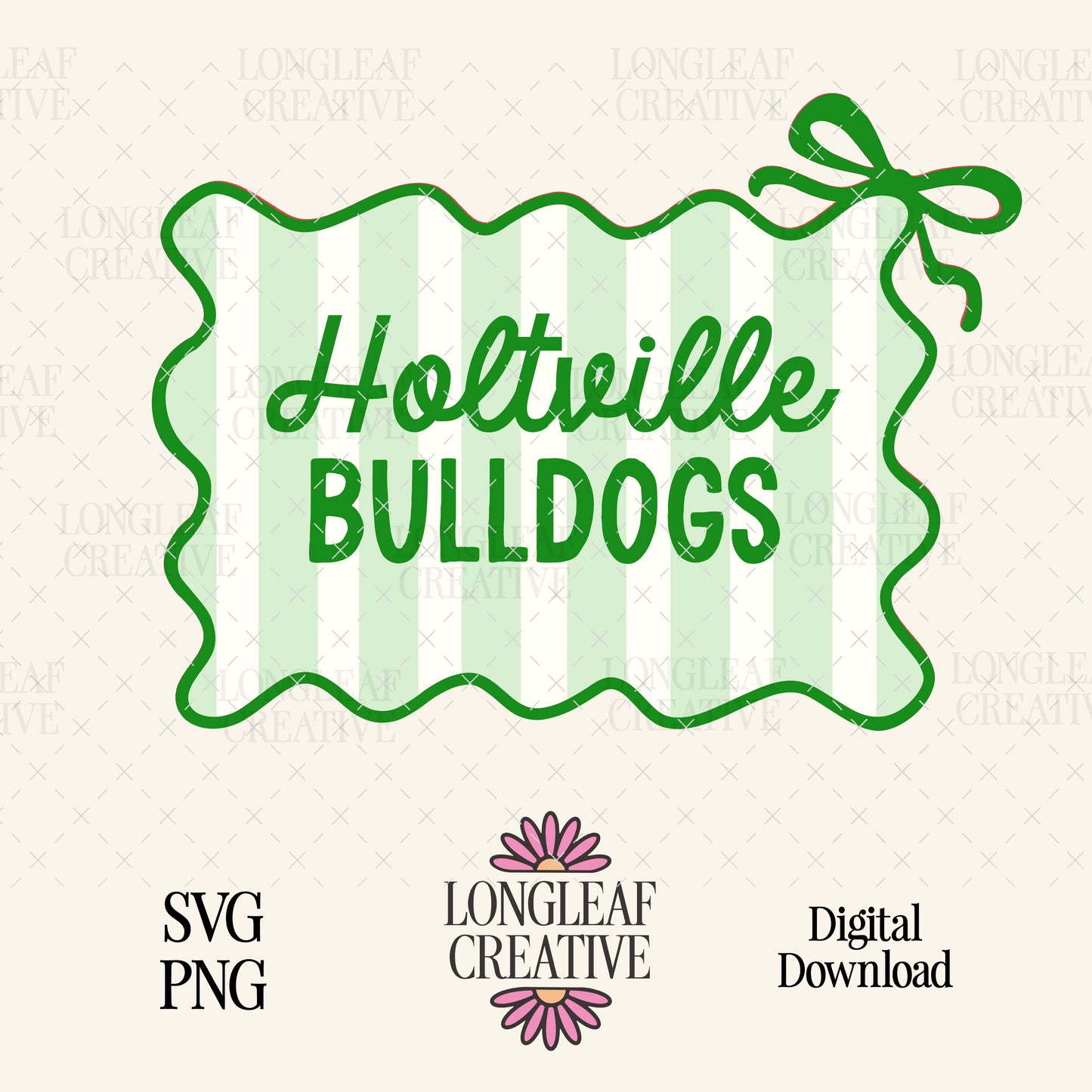 Holtville Bulldogs SVG Digital Download Design File