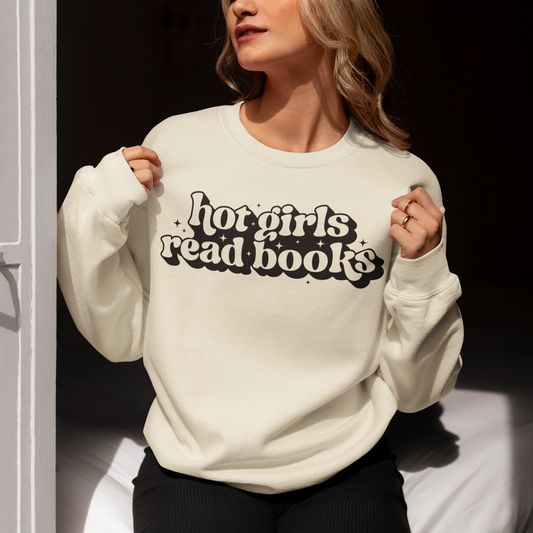 Hot Girls Read Books SVG Digital Download Design File