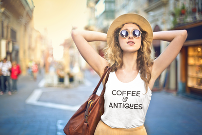Coffee and Antiques SVG Digital Download Design File