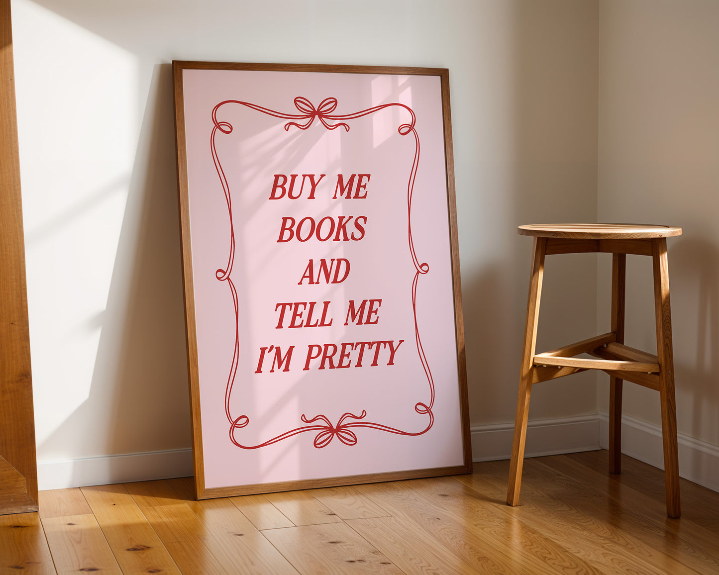 Buy Me Books and Tell Me I'm Pretty Digital Art Print Download