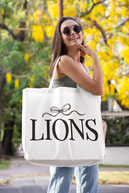 Lions Bow Mascot SVG Digital Download Design File