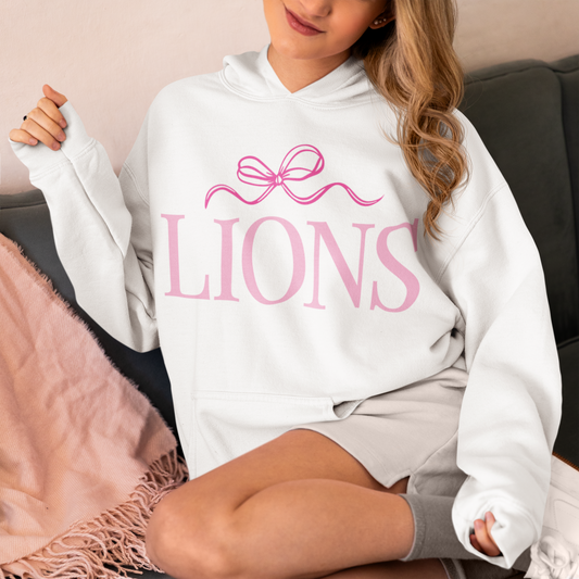 Lions Bow Mascot SVG Digital Download Design File