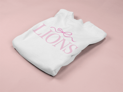 Lions Bow Mascot SVG Digital Download Design File