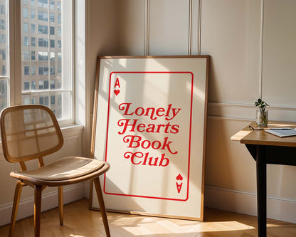 Lonely Hearts Book Club Digital Art Print Download