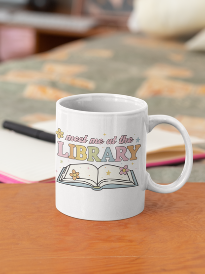 Meet Me at the Library SVG Digital Download Design File