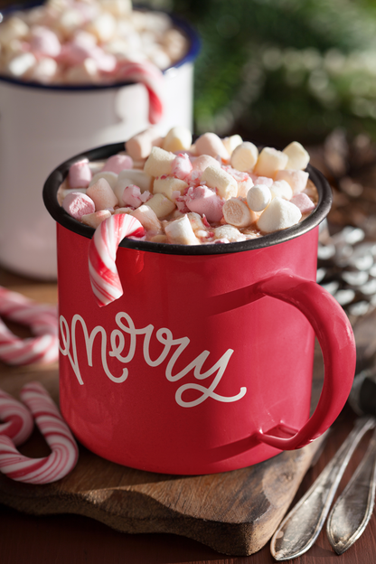 Merry Handlettered Christmas SVG Digital Download Design File