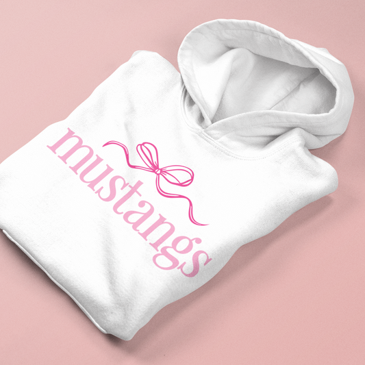 Mustangs Bow Mascot SVG Digital Download Design File