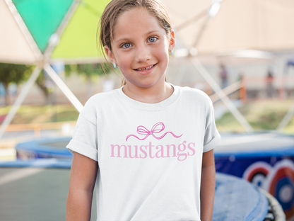 Mustangs Bow Mascot SVG Digital Download Design File
