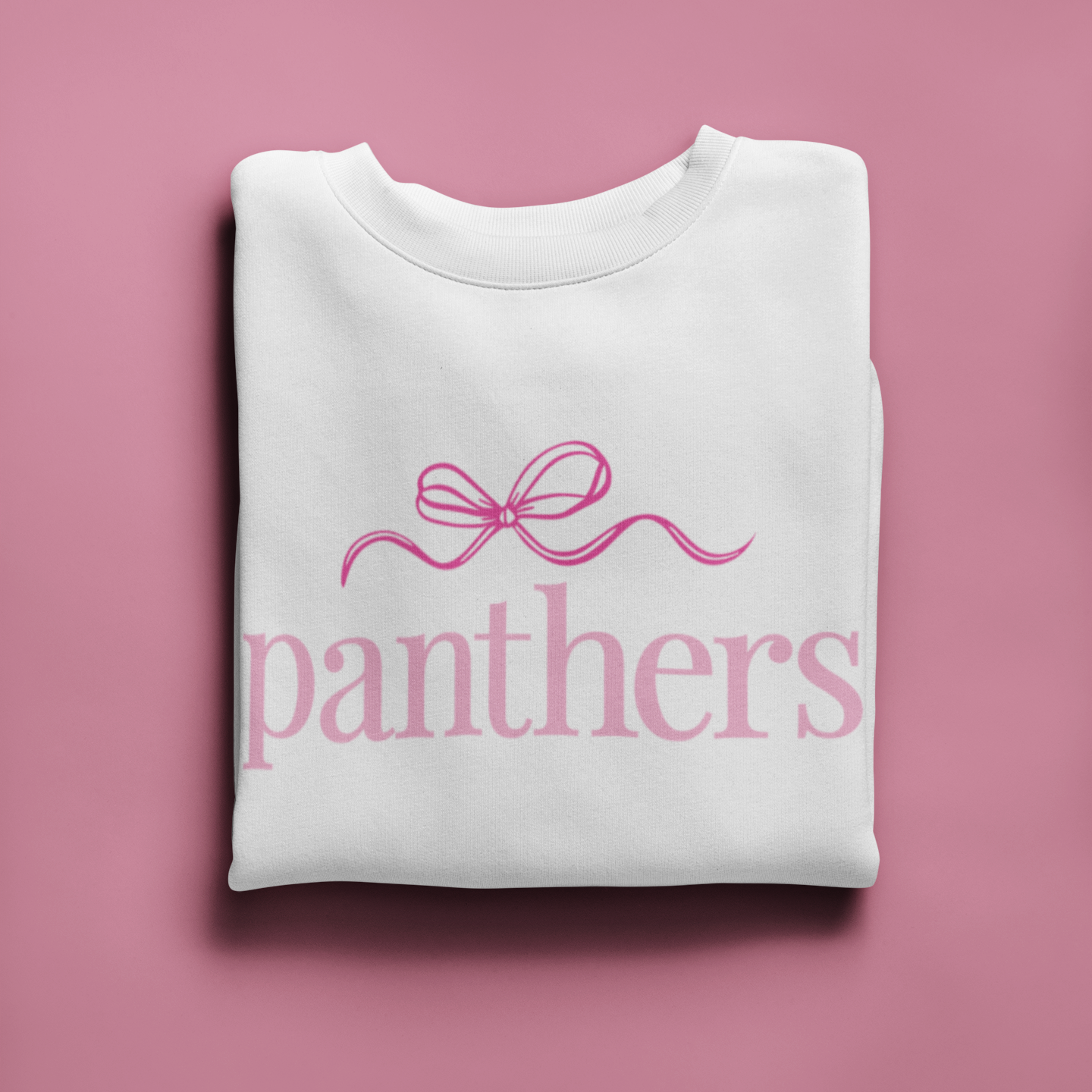 Panthers Bow Mascot SVG Digital Download Design File