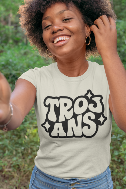 Trojans Retro Mascot SVG Digital Download Design File