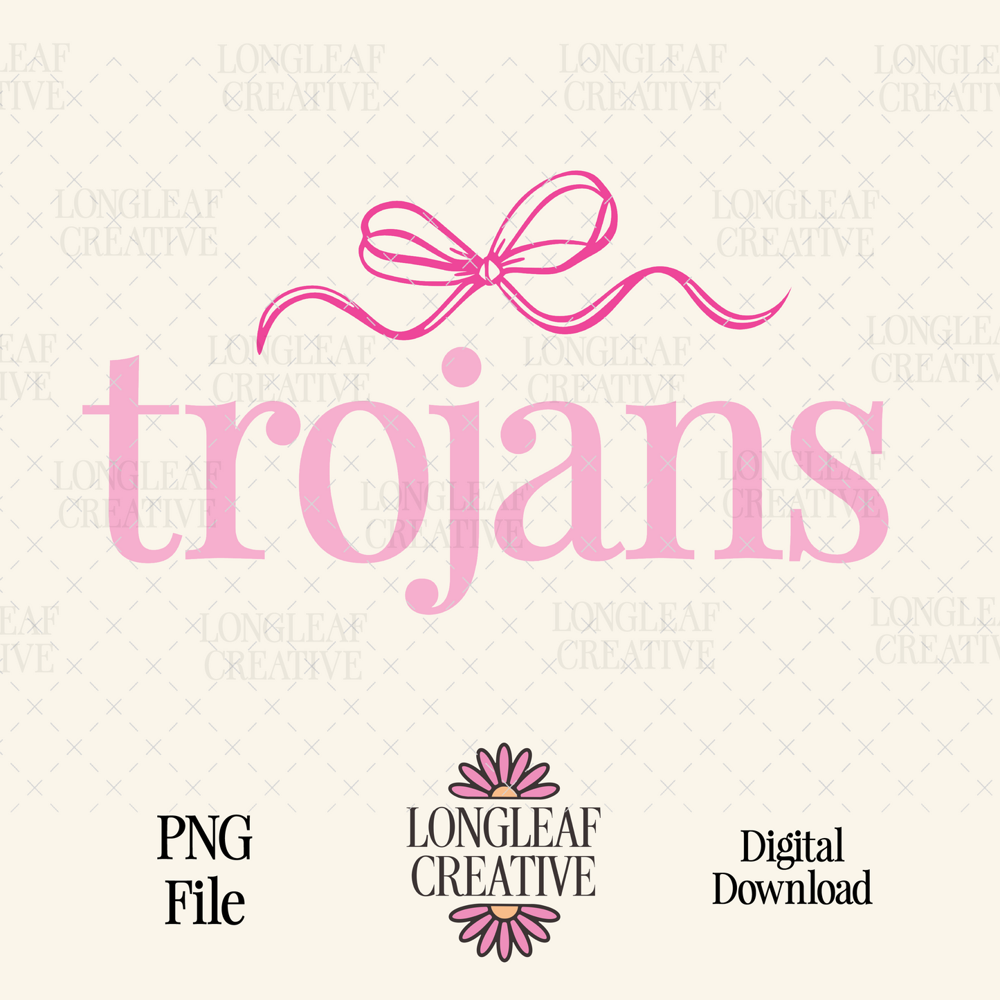 Trojans Bow Mascot SVG Digital Download Design File (Copy)