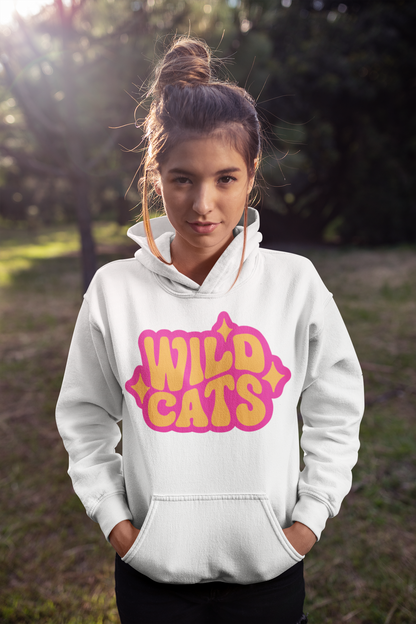 Wildcats Retro Mascot SVG Digital Download Design File