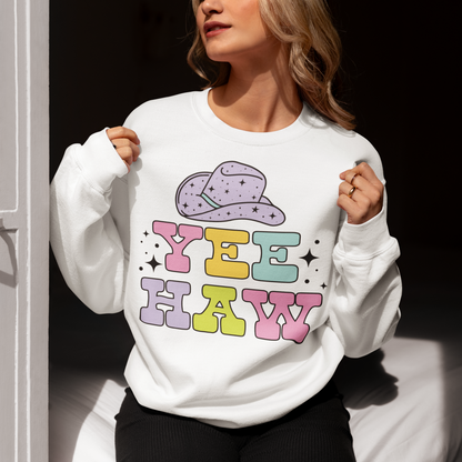 YeeHaw Cowgirl Hat SVG Digital Download Design File