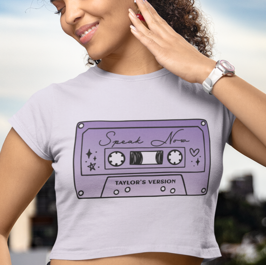 Speak Now Taylor's Version Mixtape SVG T-Shirt Design